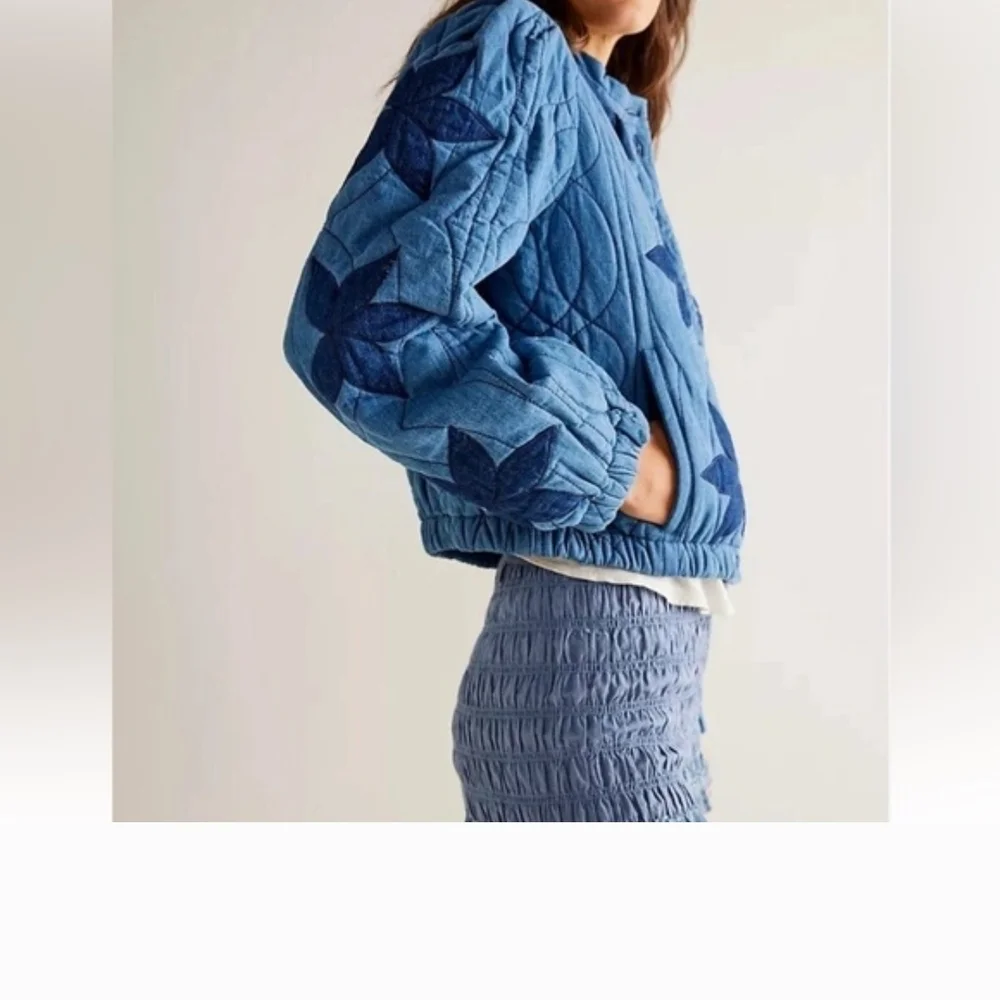 Free. People Quinn Quilted Jacket a - Picture 3 of 3
